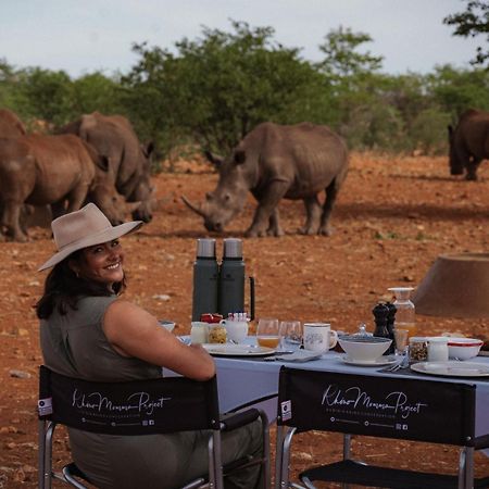 Hotel Kifaru Bush Camp Outjo Exterior foto